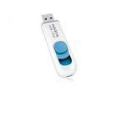 ADATA 16GB USB Stick C008 Slider USB 2.0 white blue