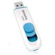 ADATA 64GB USB Stick C008 Slider USB 2.0 white blue ADATA 64GB USB Stick C008 Slider USB 2.0 white blue