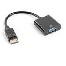 LANBERG AD-0002-BK adapter Displayport 1.1->VGA cable black LANBERG AD-0002-BK adapter Displayport 1.1->VGA cable black
