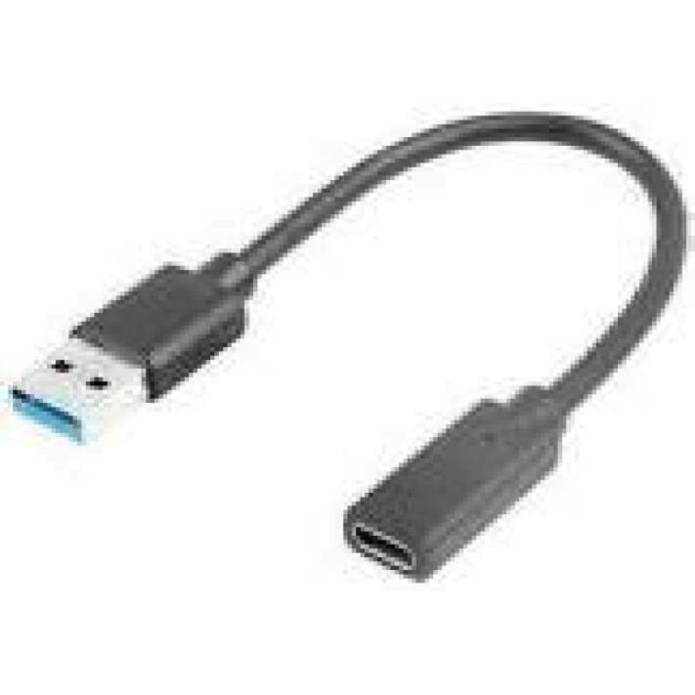 LANBERG AD-UC-DP-01 adapter USB TYPE-C M -Displayport F 15cm Black