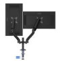 AOC AD110DX Dual Monitor Arm with USB Hub