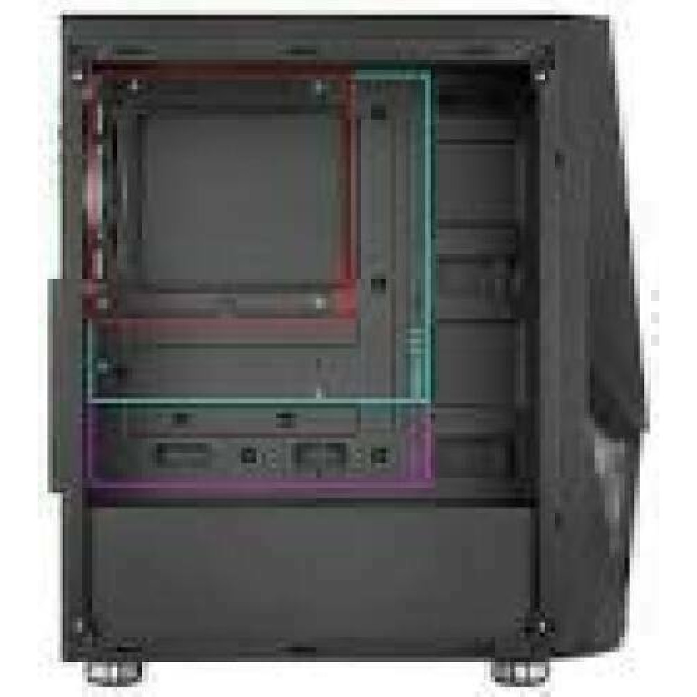 AEROCOOL PGS ZAURON FRGB-G-BK-v1 Black Mid Tower PC case