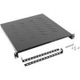 LANBERG AK-1005-S fixed shelf 19inch 800mm 1U/483x500mm max load capacity up to 25kg gray