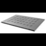 LANBERG AK-1009-B fixed shelf 19 1U/465x715mm max load capacity up to 120kg black