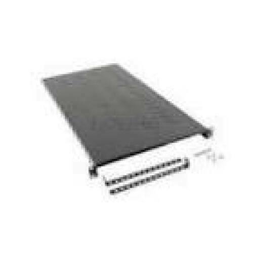 LANBERG 19 fixed shelf 1U/483x900mm max load capacity up to 25kg black