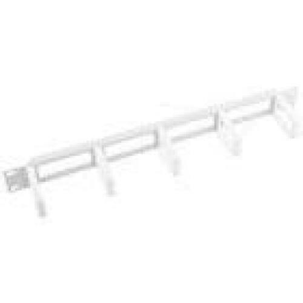 LANBERG AK-1202-S cable management panel type B 19 1U gray