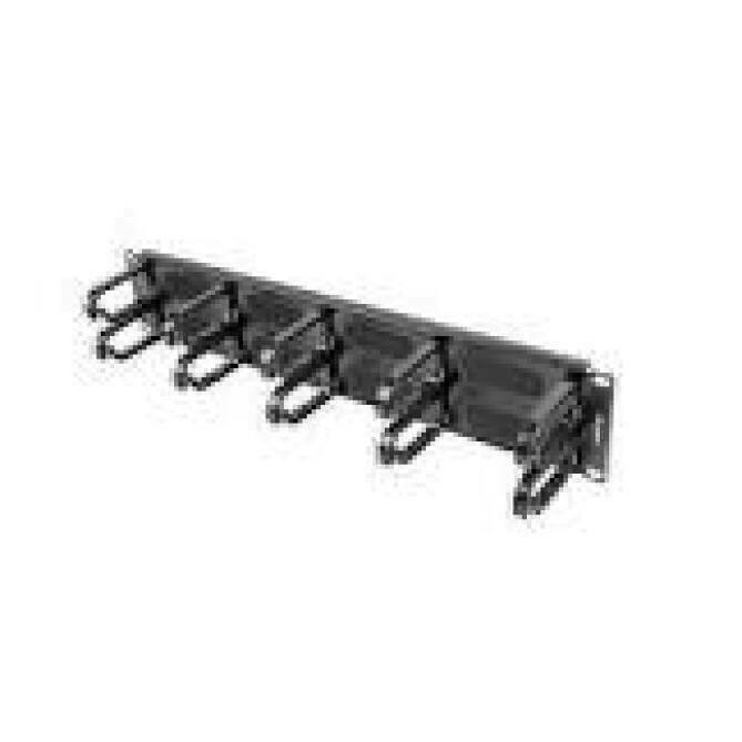 LANBERG AK-1204-B cable management brush panel type B 19 2U black