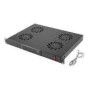 LANBERG AK-1502-B 19 Fan Unit / Ventilation Panel With LCD 2 Fans + Thermostat 230V