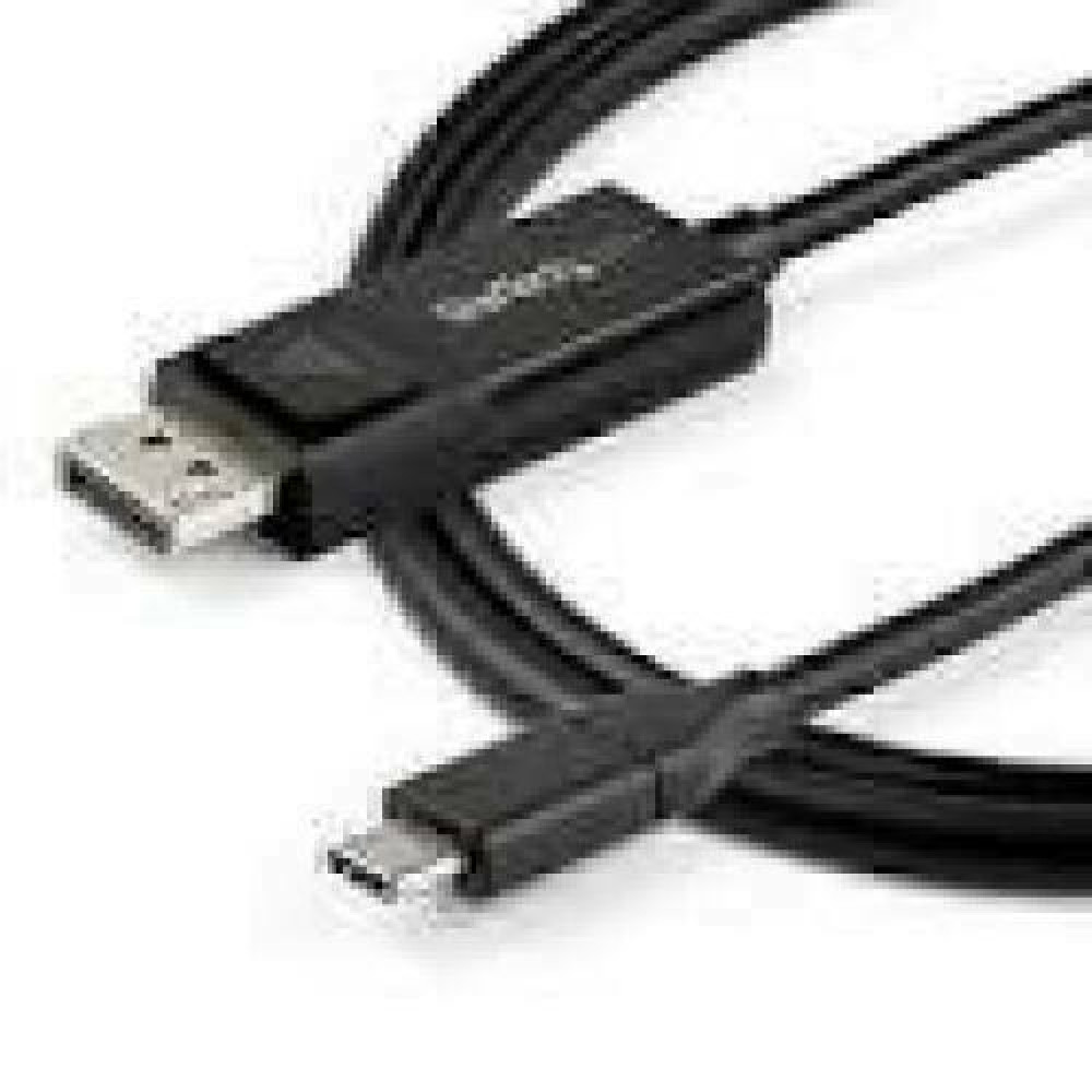 DIGITUS USB Type-C to DisplayPort Bidirectional max. Resolution 8K 30Hz lenghts 2m Black