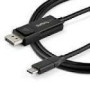 DIGITUS USB Type-C to DisplayPort Bidirectional max. Resolution 8K 30Hz lenghts 2m Black