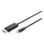 DIGITUS USB Type-C to DisplayPort Bidirectional max. Resolution 8K 30Hz lenghts 2m Black