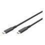DIGITUS USB 4.0 connection cable Type - C to Type - C max. resolution 8K/30Hz PD 3.0 40Gbits/s 8m