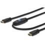 DIGITUS HDMI High Speed connection cable type A w/ amp. M/M 15.0m Full HD CE gold bl