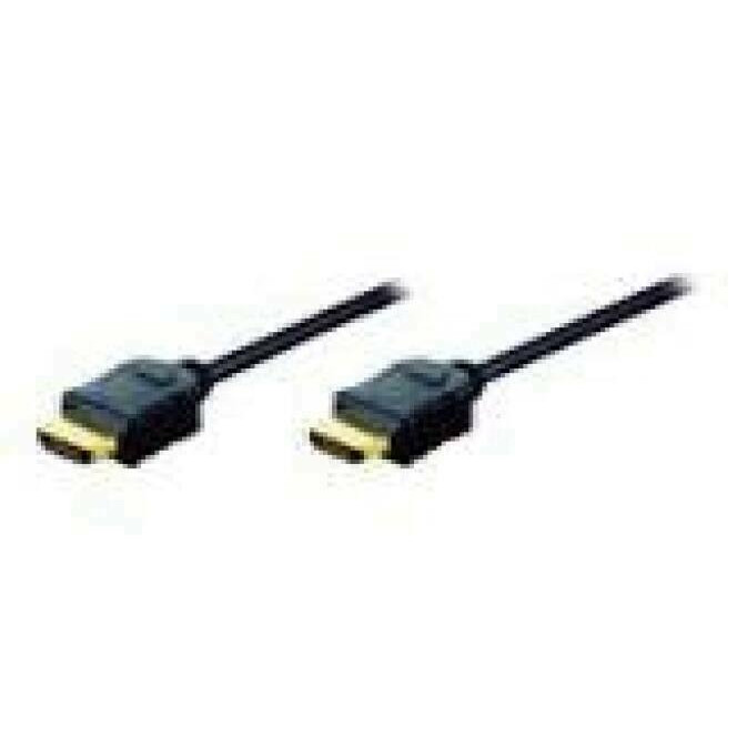 DIGITUS HDMI High Speed connection cable type A M/M 10.0m w/Ethernet Full HD 60p gold bl