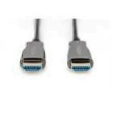 ASSMANN Connection Cable HDMI Hybrid Fiber Optic Premium HighSpeed Ethernet AOC 4K 60Hz UHD Type HDMI A/HDMI A M/M 15m