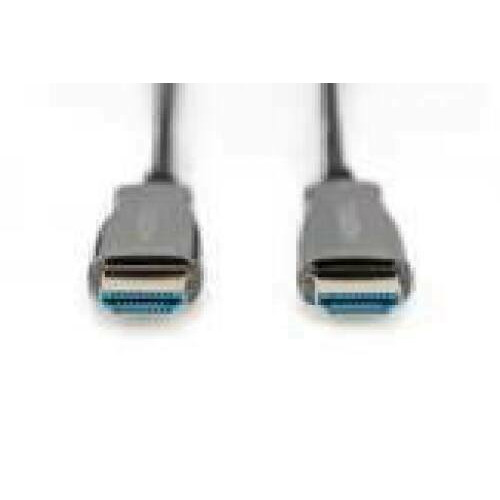DIGITUS Connection Cable HDMI Hybrid Fiber Optic Premium HighSpeed Ethernet AOC 4K 60Hz UHD Type HDMI A/HDMI A M/M 20m
