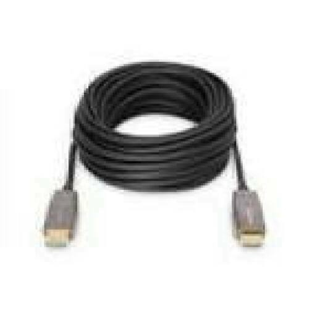 ASSMANN HDMI AOC Hybrid-fiber connection cable Type A M/M 30m UHD 8K60Hz CE gold bl