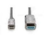 DIGITUS USB - Type C to HDMI AOC FO Adapter cable HDMI Version 2.0 Max 4Kx2K 60Hz 15m