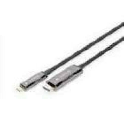 DIGITUS USB - Type C to HDMI AOC FO Adapter cable HDMI Version 2.0 Max 4Kx2K 60Hz 20m