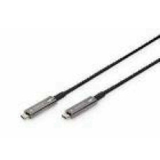 DIGITUS USB Type-C-USB Type-C AOC Hybrid FO cable 4K 60Hz USB 3.1 SPEC 15m