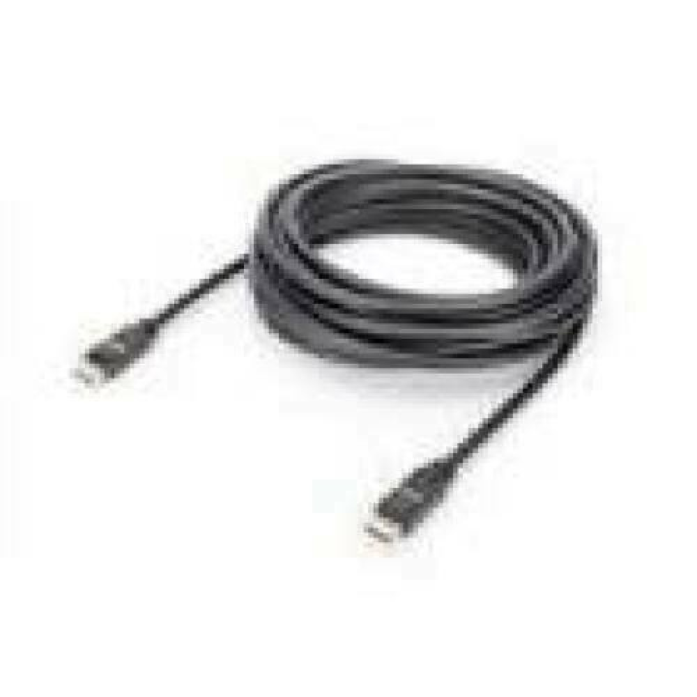 ASSMANN Displayport connection cable DP w/ amp. M/M 15.0m w/interlock Ultra HD 4K DP 1.2 CE bl gold