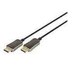 ASSMANN DisplayPort AOC Hybrid-fiber connection cable M/M 10m UHD 8K60Hz CE gold bl