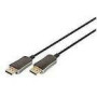 ASSMANN DisplayPort AOC Hybrid-fiber connection cable M/M 15m UHD 8K60Hz CE gold bl