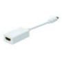 ASSMANN DisplayPort adapter cable mini DP - DVI24+1 M/M 2.0m DP 1.1a compatible CE wh