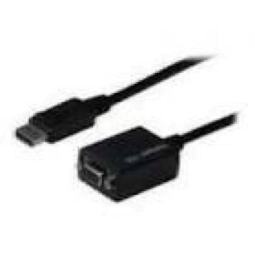 DIGITUS DisplayPort adapter cable DP - HD15 M/F 0.15m w/interlock DP 1.1a compatible CE bl
