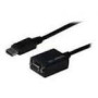 DIGITUS DisplayPort adapter cable DP - HD15 M/F 0.15m w/interlock DP 1.1a compatible CE bl