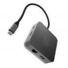 GREENCELL AK61 HUB2 USB-C 3x USB 3.0 RJ45 1Gbps HDMI 4K DEX Nintendo Switch Apple