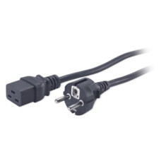 APC Power cable IEC 60320 C19 to power CEE 7/7m AC 230V 2.5m Black APC Power cable IEC 60320 C19 to power CEE 7/7m AC 230V 2.5m Black