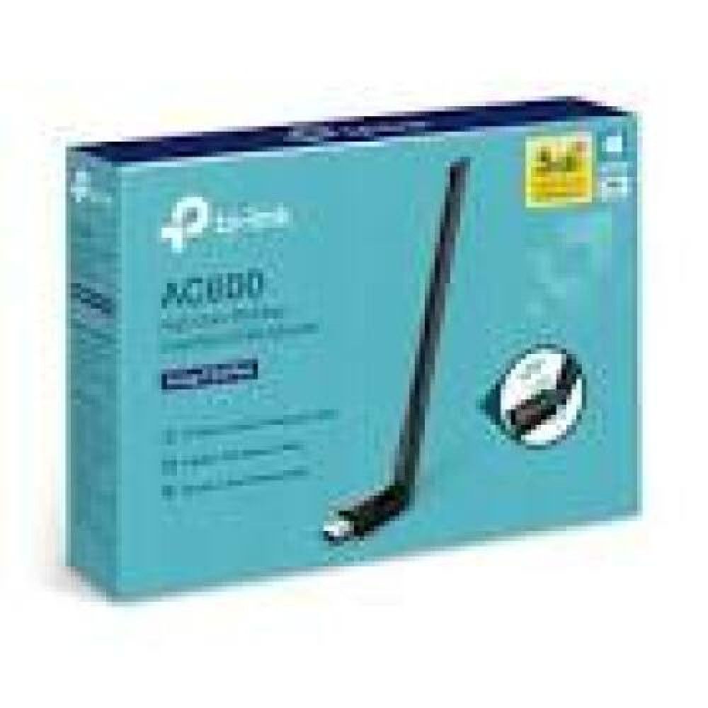 TP-LINK AC600 High Gain Wi-Fi Dual Band USB Adapter USB 2.0 1 high gain antenna