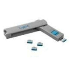 LOGILINK AU0052 USB-C port blocker 1xkey and 4xlocks