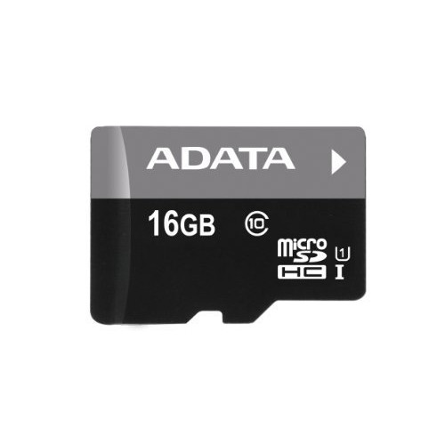 ADATA 16GB MicroSDHC UHS-I Class10 +SD adapter