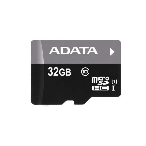 ADATA 32GB MicroSDHC UHS-I Class10 +SD adapter