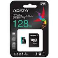 ADATA MICROSDXC 128GB UHS-I U3 V30S R100MB/s HIGH + ADAPTER ADATA MICROSDXC 128GB UHS-I U3 V30S R100MB/s HIGH + ADAPTER