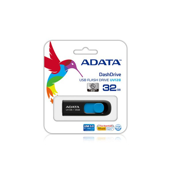 ADATA UV128 128GB USB3.0 Stick Black