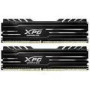 ADATA GAMMIX D10 32GB 2x16GB DDR4 3200MHz U-DIMM 16-20-20 Black