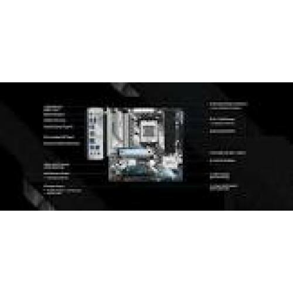 ASROCK B650M PRO RS WIFI AM5 mATX 4x DDR5 2.5G LAN Wi-Fi 6E + BT