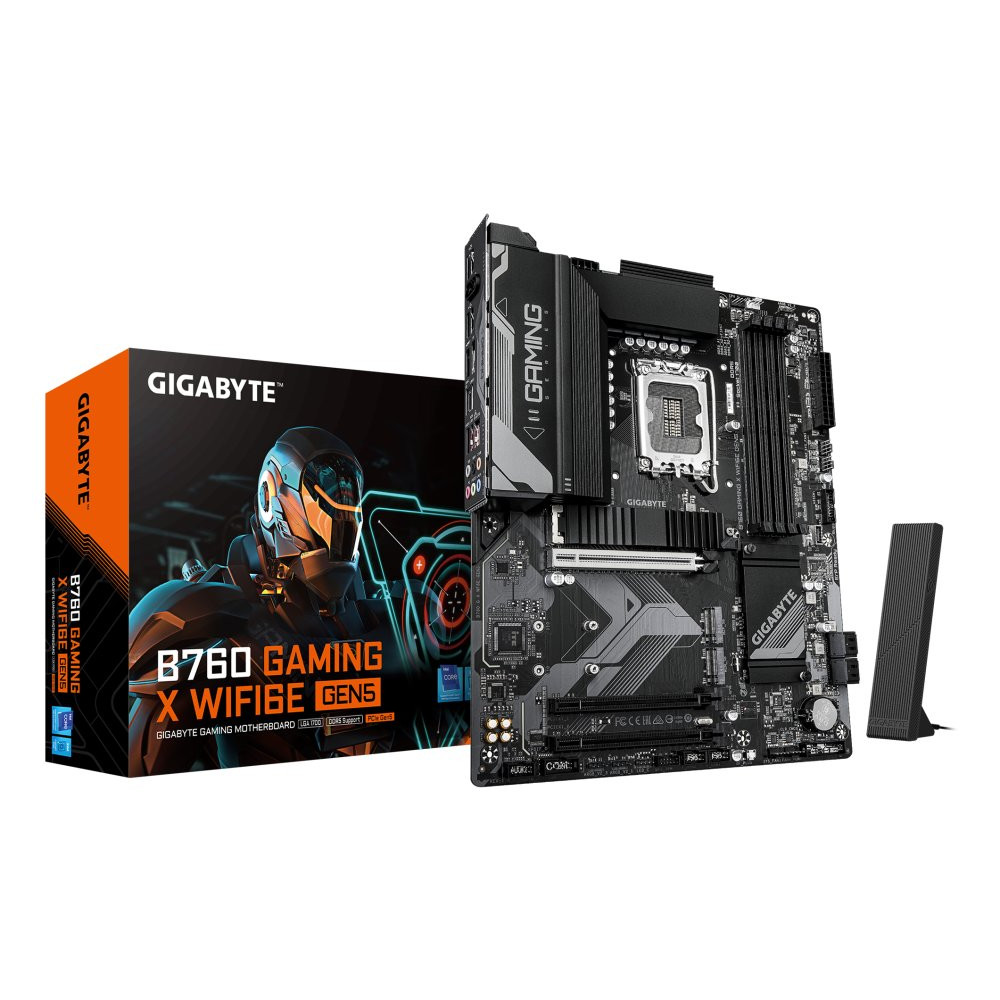 GIGABYTE B760 G X WF6E GEN5 LGA1700 4xDDR5 ATX MB