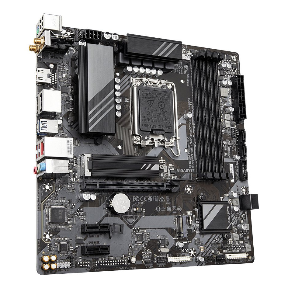 GIGABYTE B760M DS3H AX LGA1700 4xDDR5 4xSATA 2xM.2