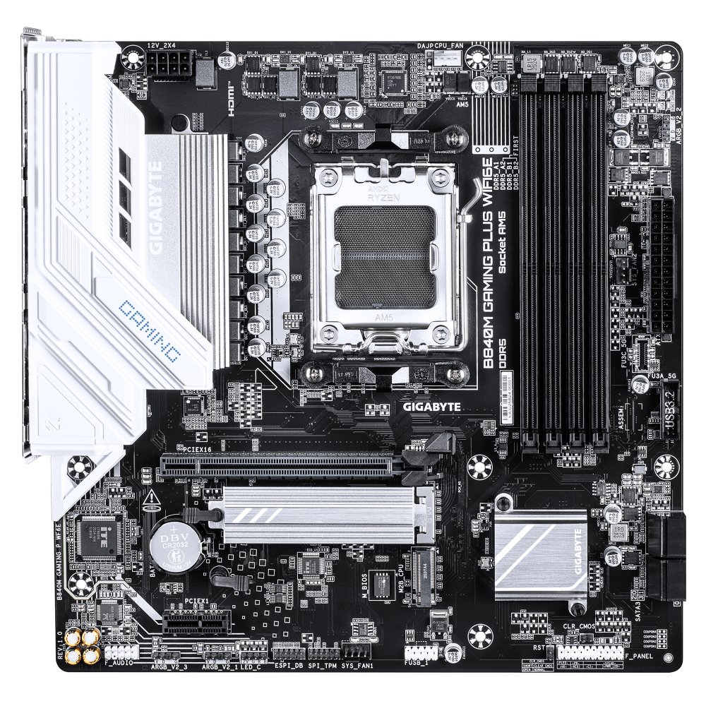 GIGABYTE B840M GAMING P WF6E AM5 4xDDR5 4xSATA 2xM.2