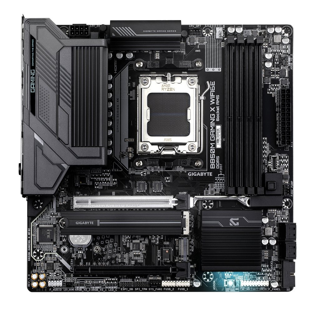 GIGABYTE B850M GAMING X WF6E AM5 4xDDR5 mATX HDMI 2xDP USB WIFI MB