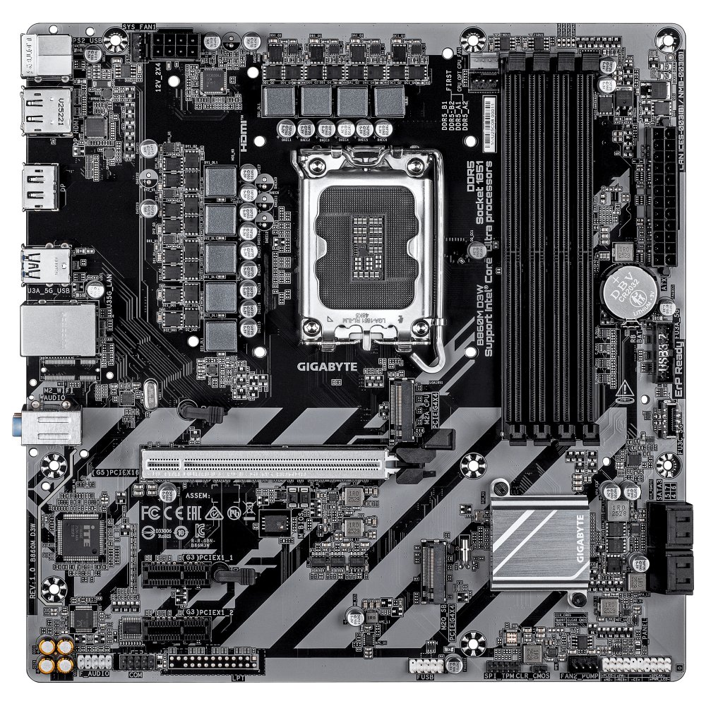 GIGABYTE B860M D3W