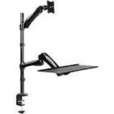 LOGILINK BP0030 Sit-stand workstation monitor desk mount 13-27 max. 9kg
