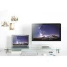 LOGILINK BP0060 - Glass tabletop monitor riser. extra wide. max. 20 kg