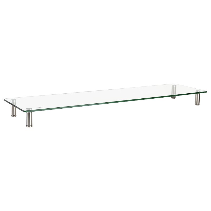 LOGILINK BP0060 - Glass tabletop monitor riser. extra wide. max. 20 kg