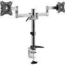 LOGILINK BP0077 Dual aluminum monitor desk mount