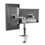 LOGILINK BP0077 Dual aluminum monitor desk mount